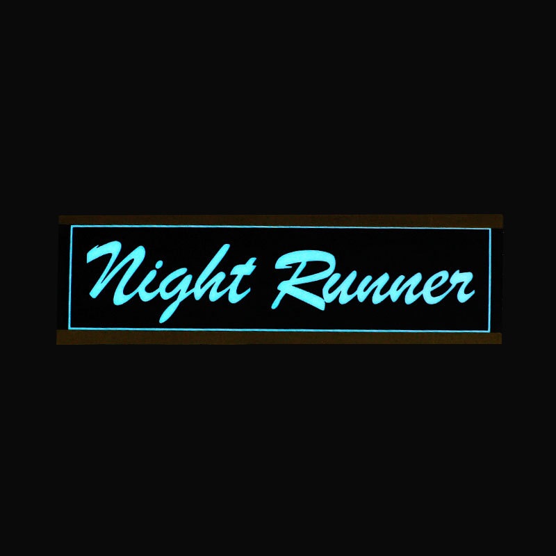 Car LED Windshield Glow Sign – Flashing Panel Sticker for Auto Styling
