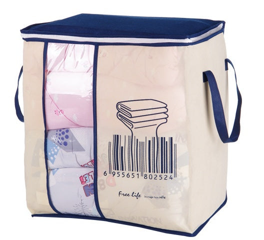 Foldable Closet Storage Box Organizer – Under Bed Clothes & Bedding Space Saver Bag