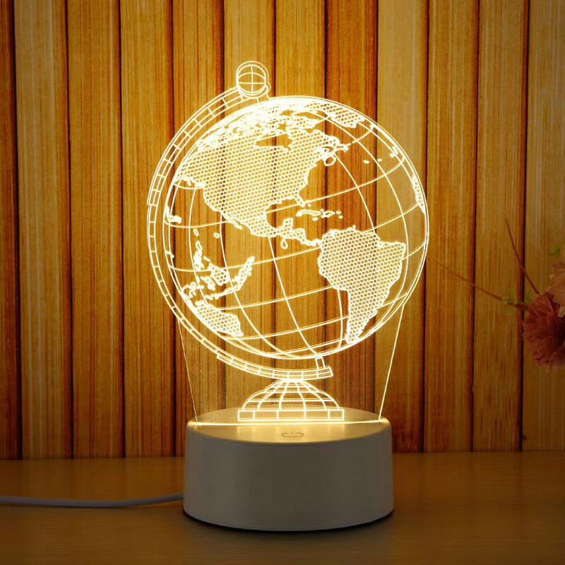 Creative Bedroom Night Light LED – Bedside Lamp for Relaxing Sleep & Home Decor