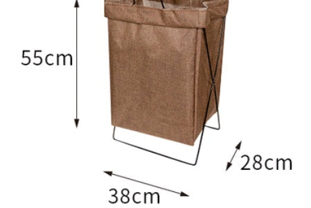Large Laundry Basket – Foldable Fabric Hamper for Clothes & Storage