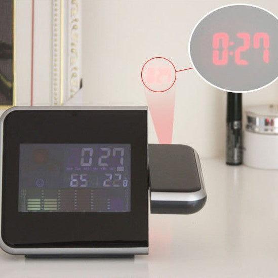 Modern LED Digital Clock Home Electronic Display – Minimalist Desk & Nightstand Time Decor