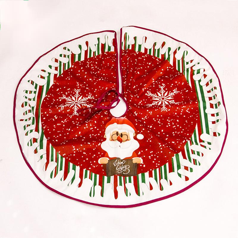 Christmas Tree Skirt Decoration – Festive Xmas Tree Base Cover for Holiday Home Decor