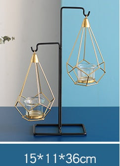 Elegant Table Candle Holders – Luxury Home Decor for Romantic Dinner Lighting