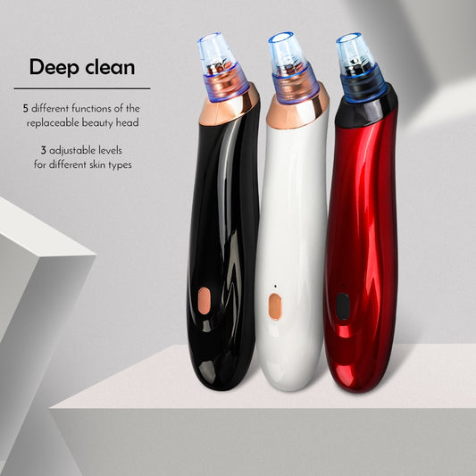 Electric Facial Pore Cleaner – Blackhead Remover for Clear, Glowing Skin