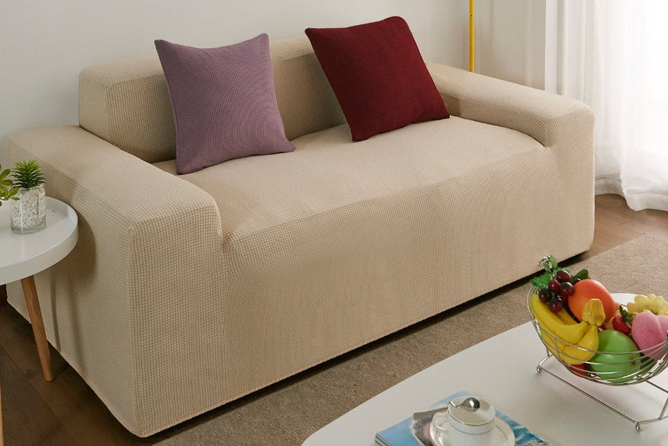 Easy-Fit Sofa Protector – Waterproof Polar Fleece Couch Slipcover for 1-4 Seats