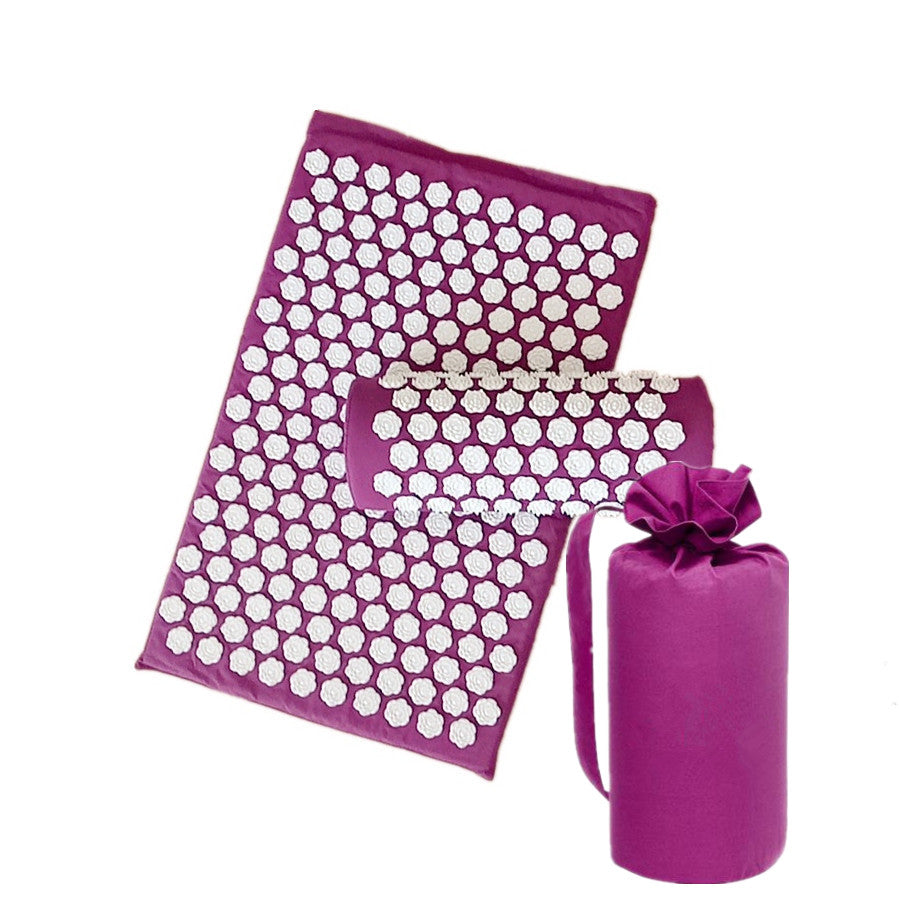 Acupressure Mat & Pillow Set – Pain Relief Massage Mat
