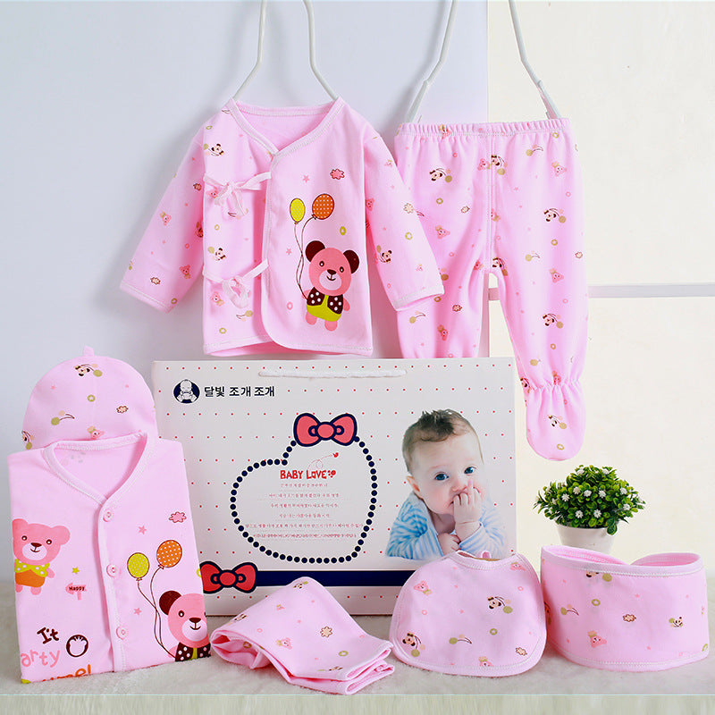 Newborn Clothing Gift Set – Soft Cotton Baby Essentials Kit for Boys & Girls