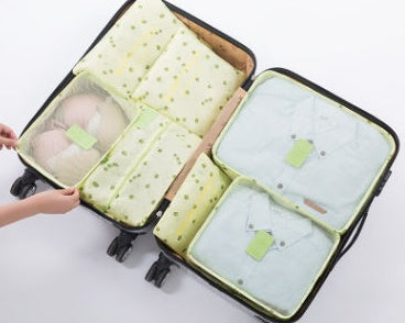 Travel Packing Cubes Set – Waterproof Nylon Organizer Bag for Trips