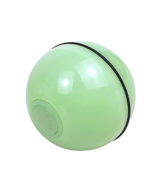 Interactive Rolling Cat Toy Ball – LED Laser Pet Toy for Endless Play & Exercise