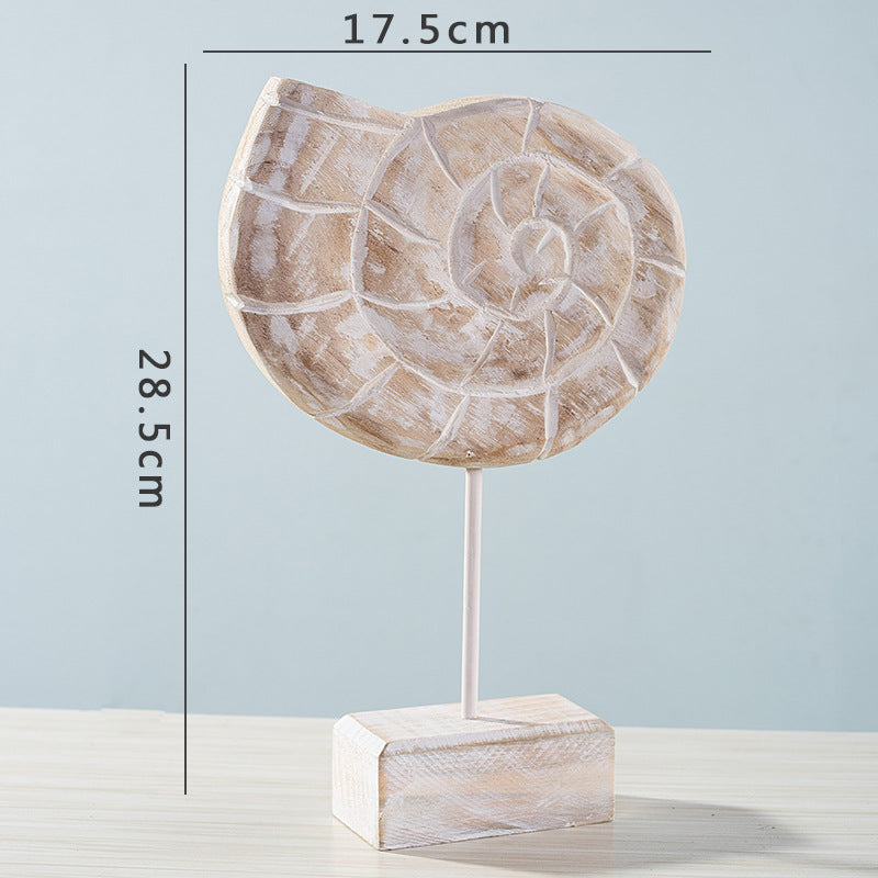 Coastal Home Decor Set Starfish Seahorse Conch – Beach Style Living Room Decor