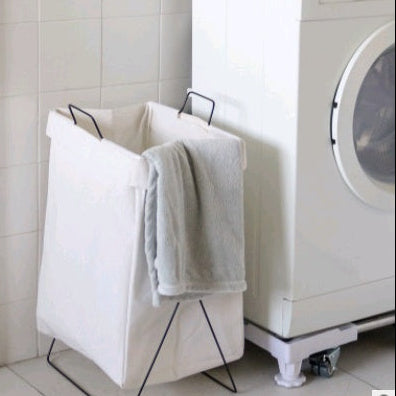 Large Laundry Basket – Foldable Fabric Hamper for Clothes & Storage