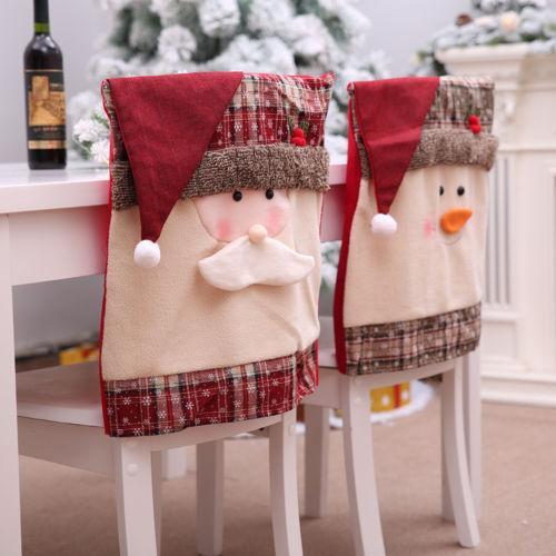 Christmas Dining Chair Covers – Simple, Cheerful Holiday Touch