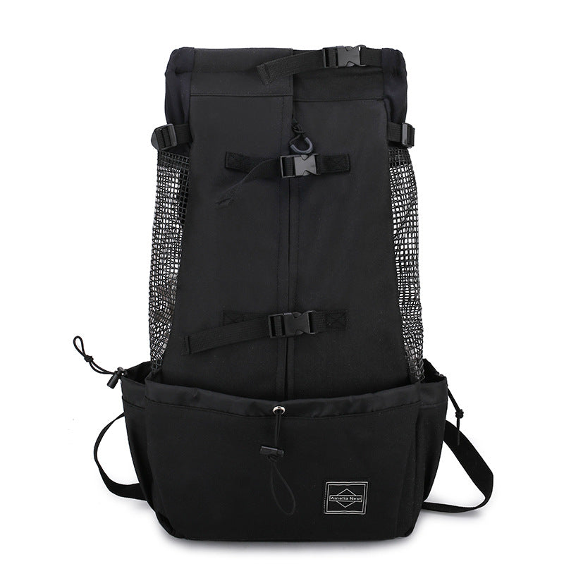 Portable Pet Carrier Backpack – Comfortable Dog Travel Bag for Small Pets