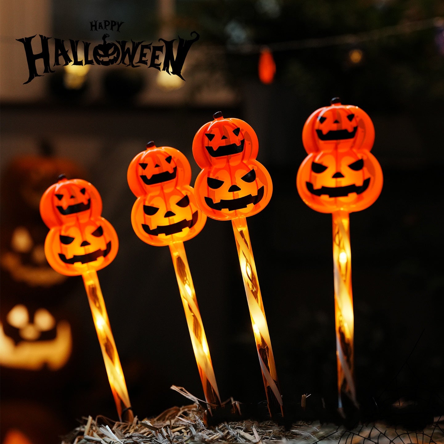 Halloween String Lights – LED Ambient Lighting for Festive Home Decor