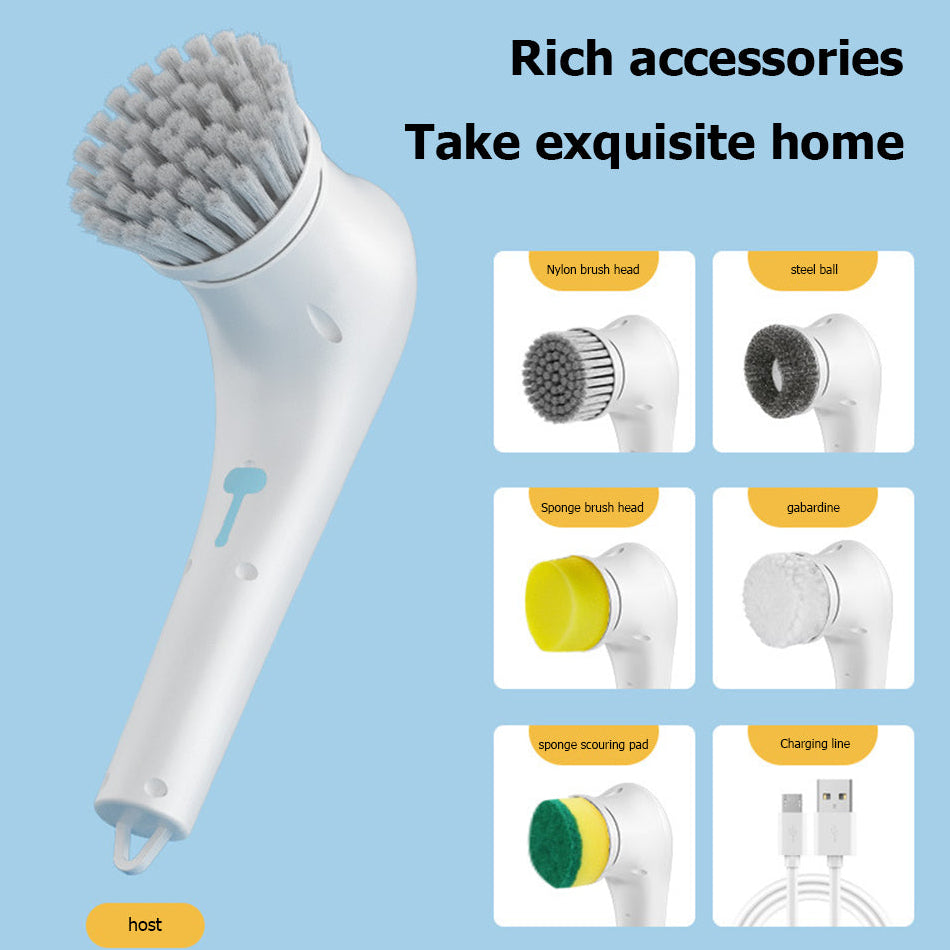 Electric Cleaning Brush Scrubber – Cordless Power Scrubber for Bathroom, Kitchen & Tiles (Deep Clean Tool)