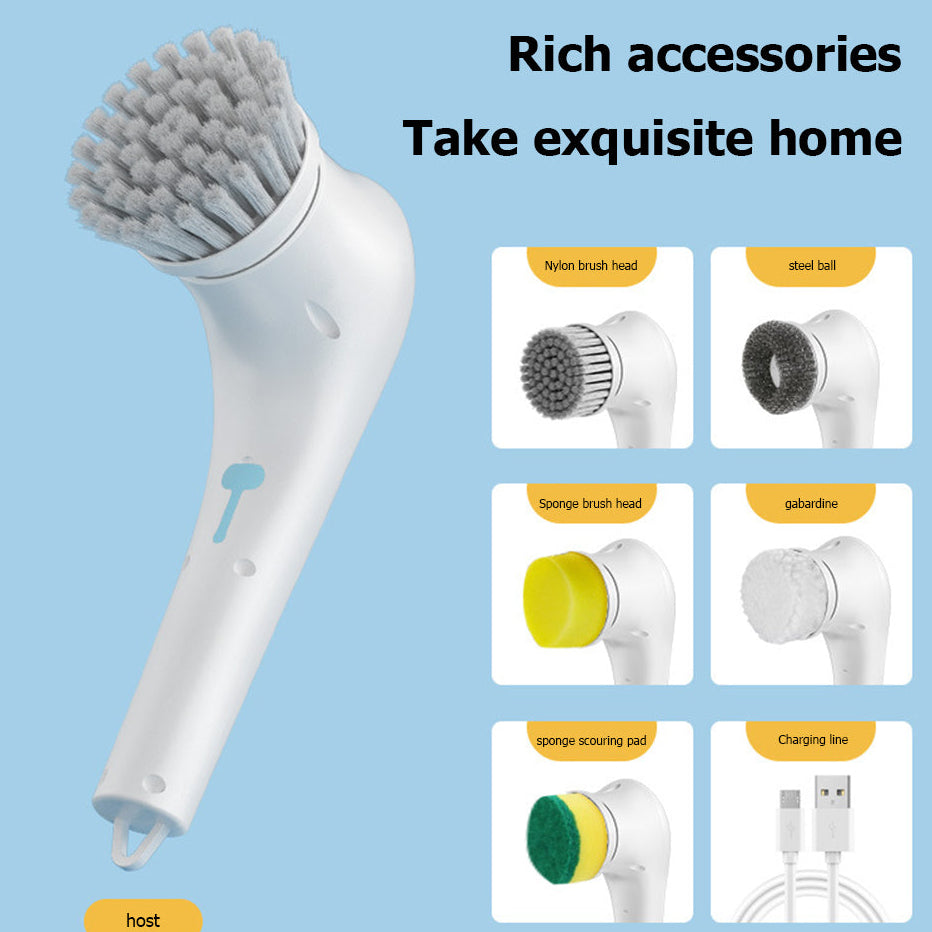 Electric Cleaning Brush Scrubber – Cordless Power Scrubber for Bathroom, Kitchen & Tiles (Deep Clean Tool)