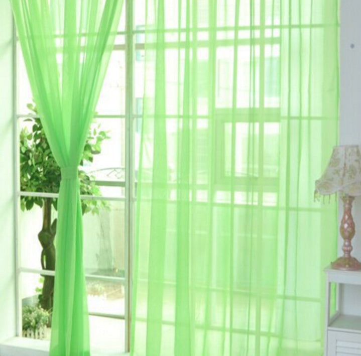 Sheer Tulle Curtains – Modern Window Curtains