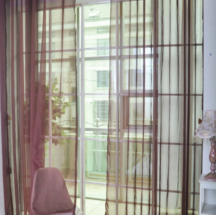 Sheer Tulle Curtains – Modern Window Curtains