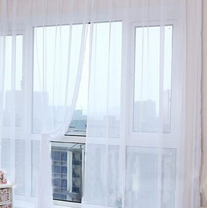 Sheer Tulle Curtains – Modern Window Curtains