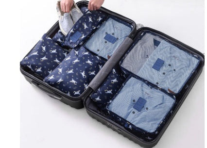Travel Packing Cubes Set – Waterproof Nylon Organizer Bag for Trips