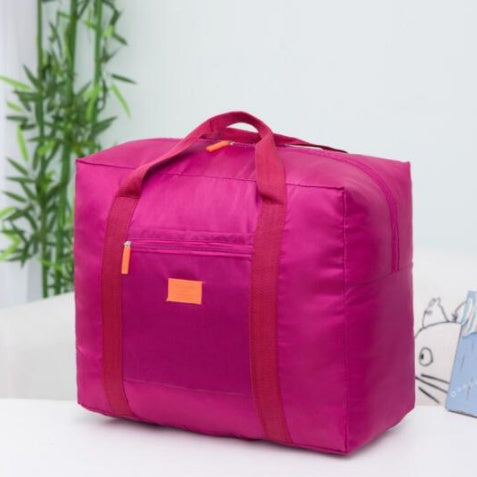 Nylon Waterproof Travel Duffel Bag – Large Capacity Foldable Gym & Storage Organizer