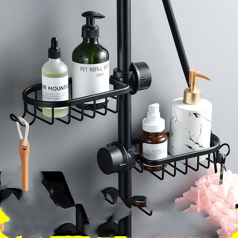 Bathroom Shower Shelf Organizer Rack | Rustproof Aluminum Space Saving Storage Solution