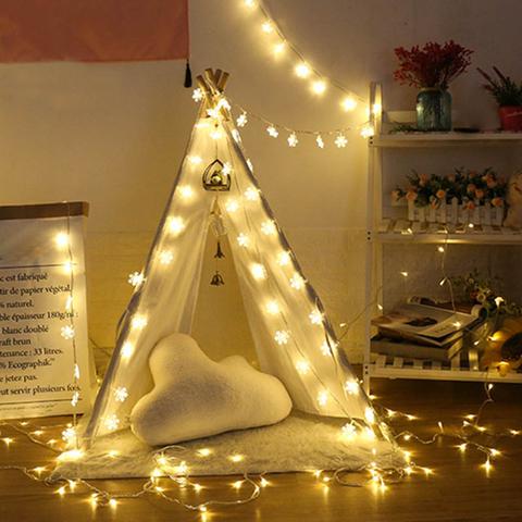 Star LED String Lights – Fairy Lights for Bedroom, Room Decor & Warm Cozy Lighting