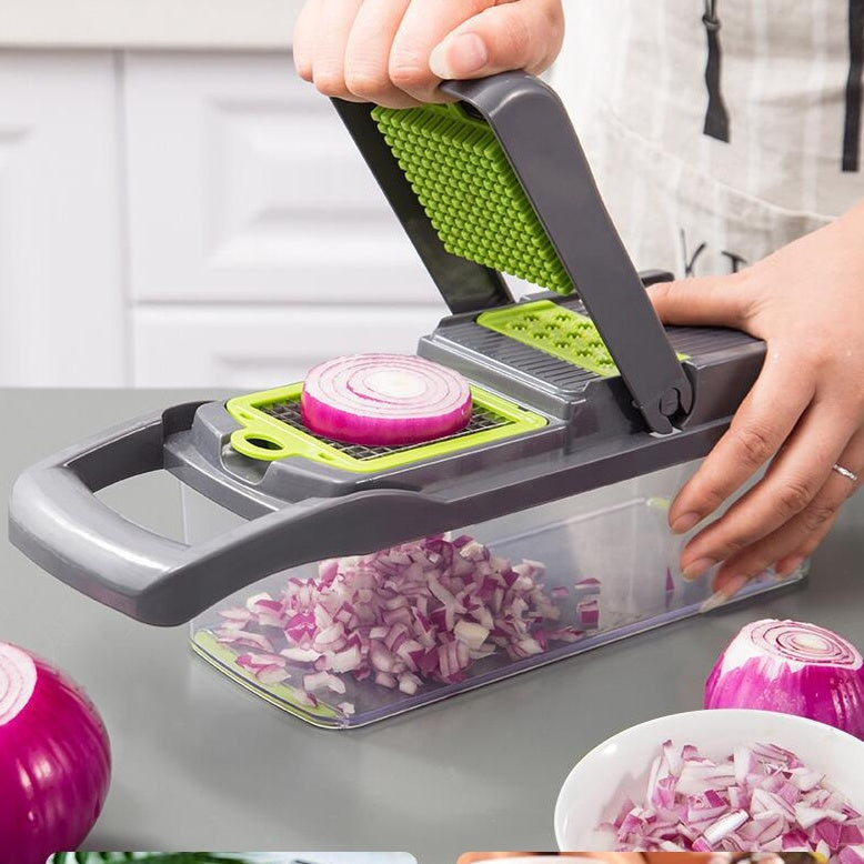 Vegetable Cutter Slicer Dicer Set – All-in-One Kitchen Tool for Healthy Meal Prep
