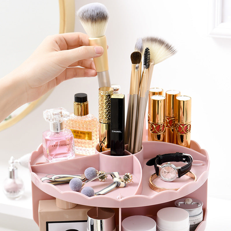 Cosmetic Storage Box with Compartments – Perfect Makeup & Skincare Organizer