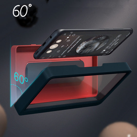Anti-Fog Wall-Mounted Phone Case – Keep Devices Safe in Bathroom