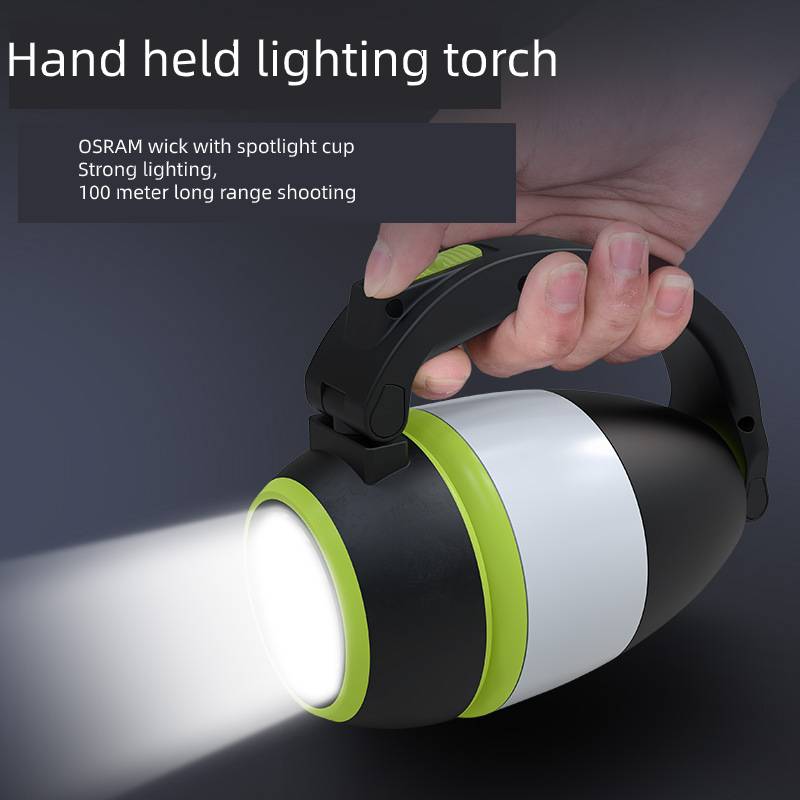 Compact 3-in-1 LED Light – Foldable Table Lamp, Tent Lantern & Emergency Flashlight