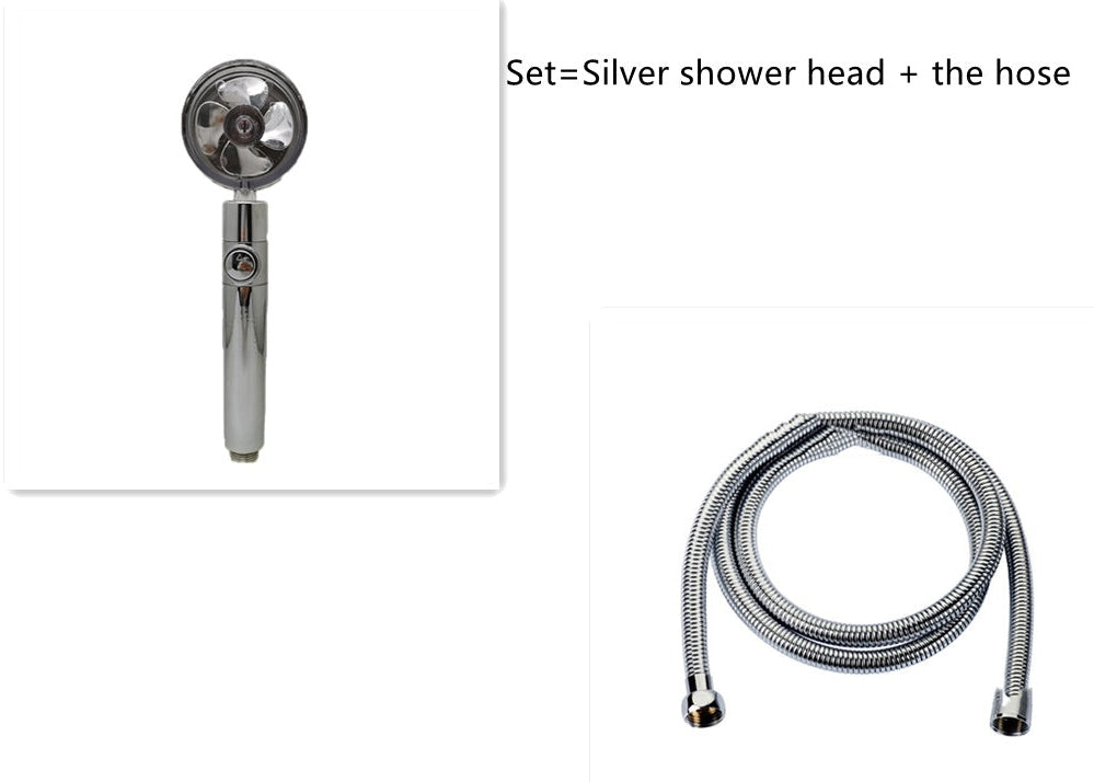 Luxury Rotating Shower Head – High Pressure, Water-Saving, Bathroom Upgrade