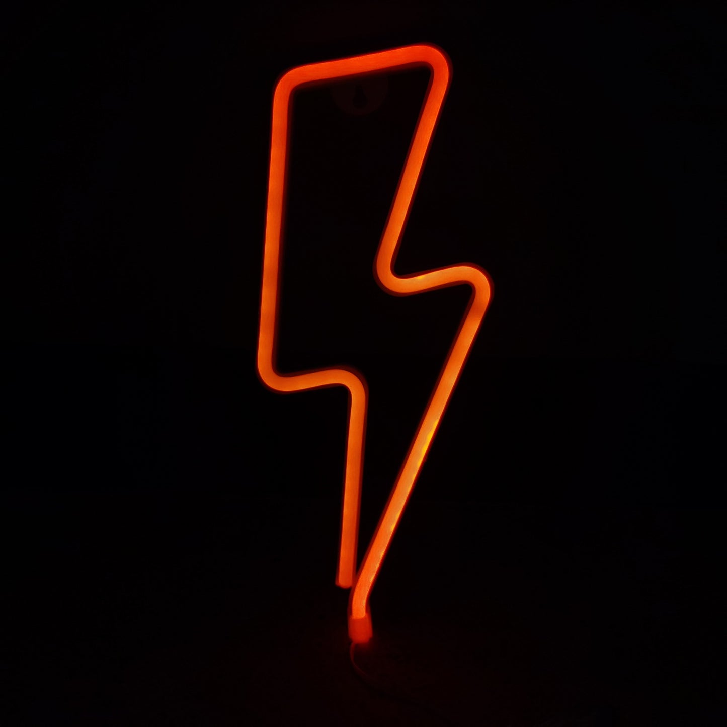 Modern LED Neon Lightning Light – Aesthetic Wall Decor