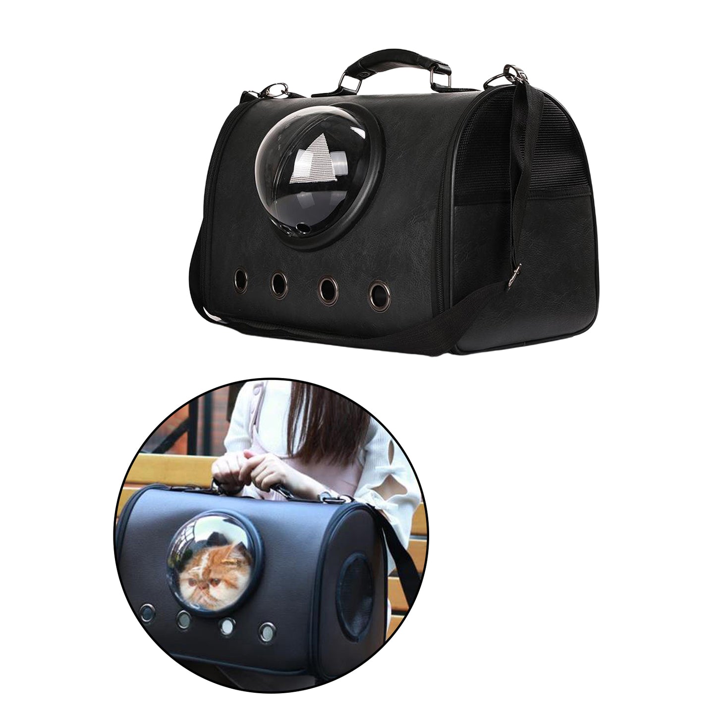Pet Carrier for Small Dogs & Cats – Portable Travel Bag for Puppies & Kittens