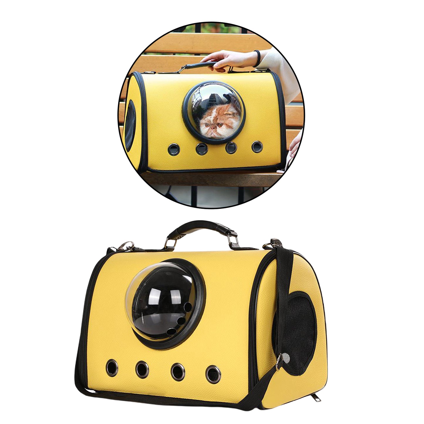 Pet Carrier for Small Dogs & Cats – Portable Travel Bag for Puppies & Kittens