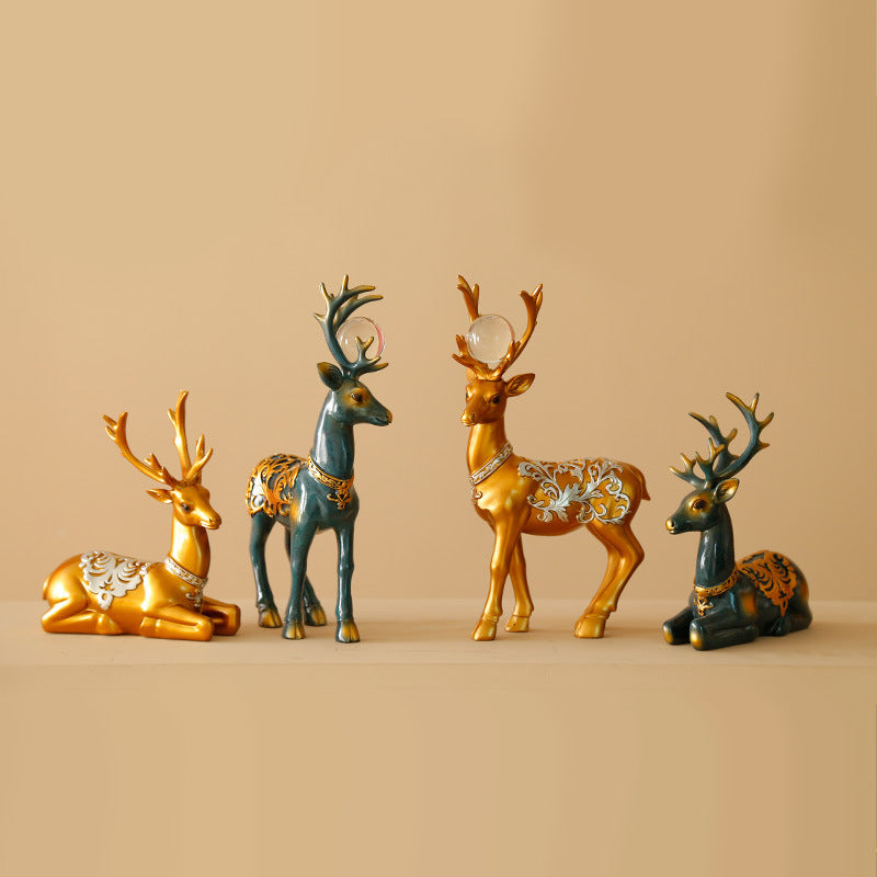 Designer Resin Decor Piece – Elegant Living Room Accent for Modern Homes