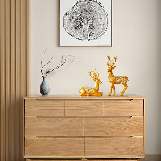 Designer Resin Decor Piece – Elegant Living Room Accent for Modern Homes