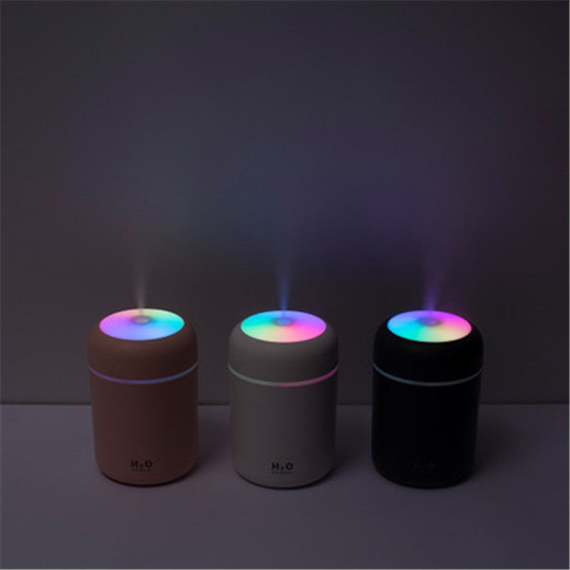Mini Car Air Purifier Humidifier – USB Essential Oil Aroma Diffuser