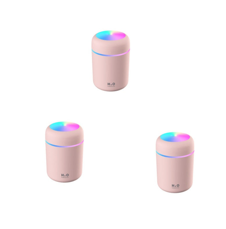 Mini Car Air Purifier Humidifier – USB Essential Oil Aroma Diffuser