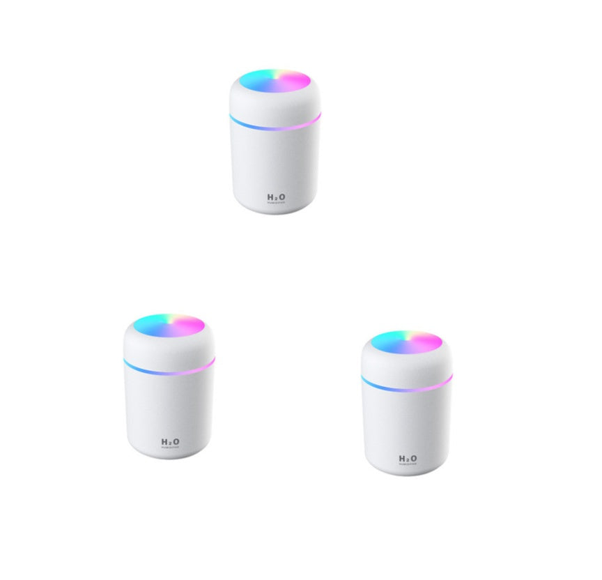 Mini Car Air Purifier Humidifier – USB Essential Oil Aroma Diffuser