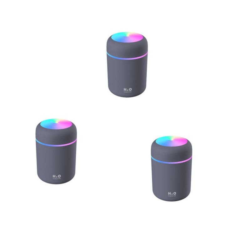 Mini Car Air Purifier Humidifier – USB Essential Oil Aroma Diffuser