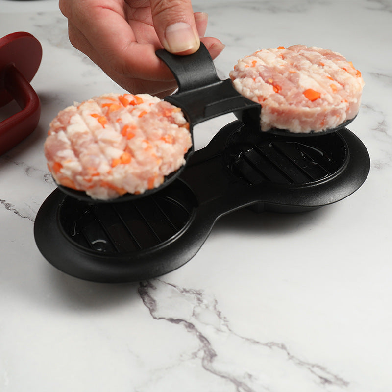 Easy-Use Burger Press Mold – Kitchen Gadget for Consistent Homemade Patties & Grilling