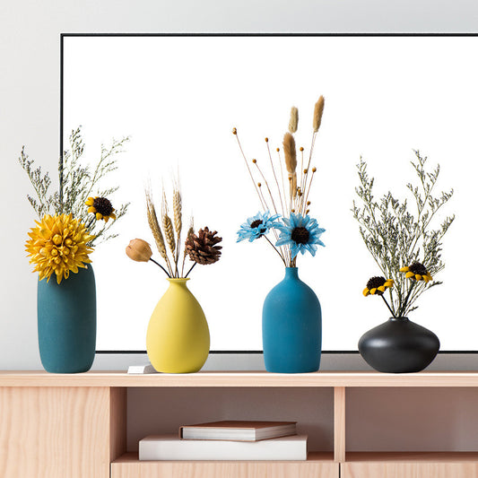 Creative Ceramic Vases for Living Room Decor - modern home décor accessories