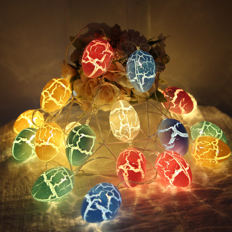 Crack Egg LED String Lights Waterproof Fairy Lights – Easter Egg Decorative Party Lighting