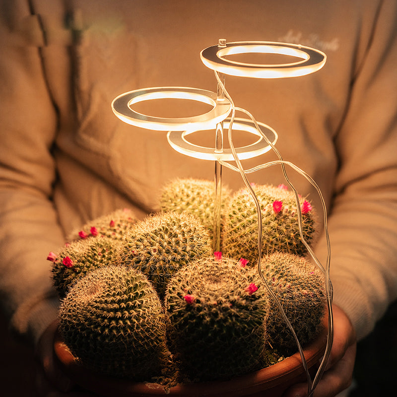 Portable LED Grow Lamp for Plants – Full Spectrum Indoor Plant Light