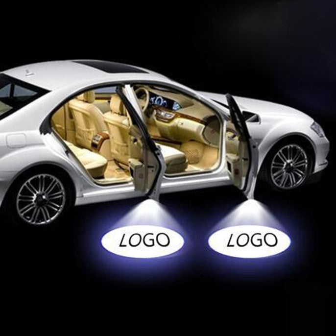 LED Car Door Laser Projector Light – Decorative Welcome Logo Lamp for Car Styling & Ambience