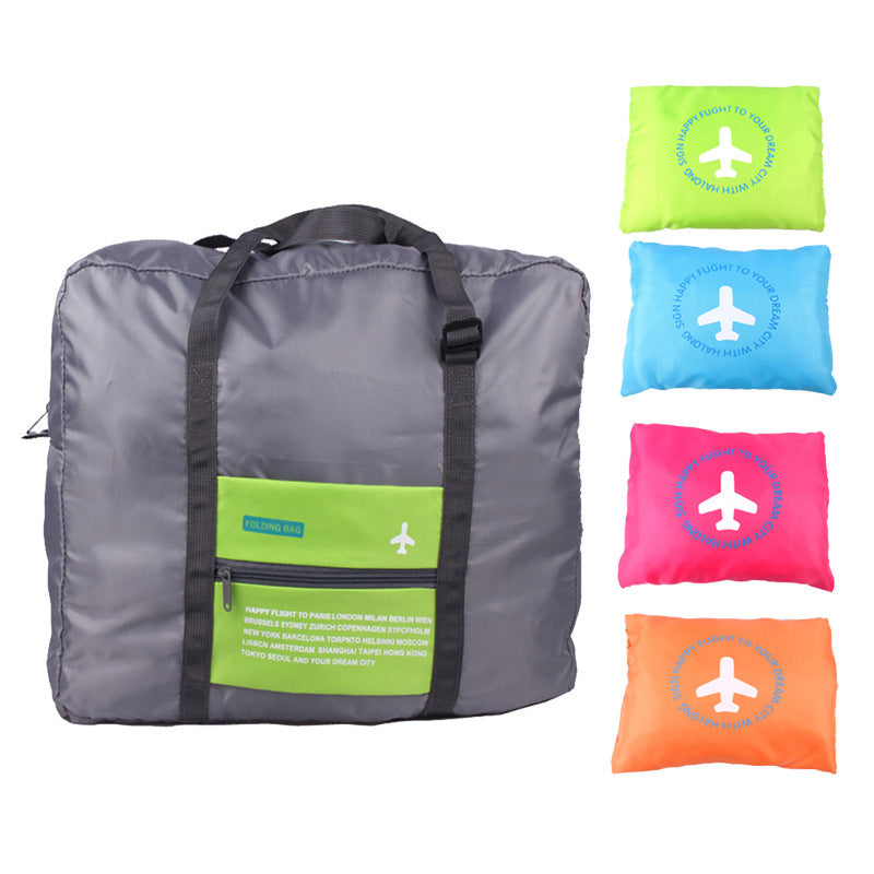 Nylon Waterproof Travel Duffel Bag – Large Capacity Foldable Gym & Storage Organizer