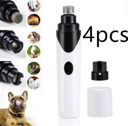 Electric Pet Nail Grinder for Dogs & Cats – Quiet, Safe & Painless Nail Trimmer Tool