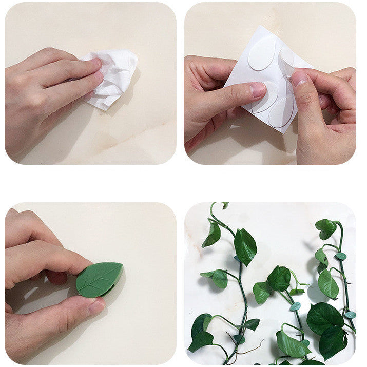 Garden Plant Climbing Clips – Self Adhesive Wall Fixer for Vines, Flowers & Green Plants