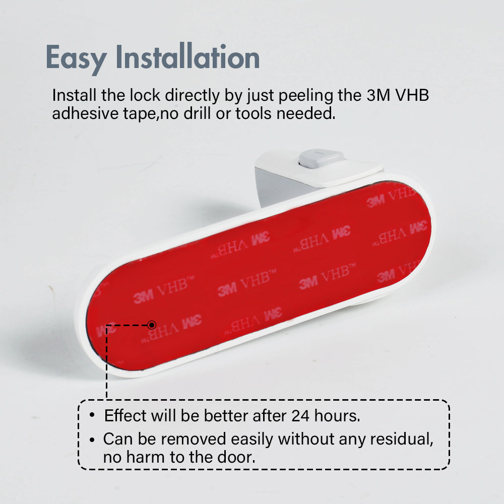 Child Safety Door Lock – Baby Proof Lever Lock for Kids & Pet Protection
